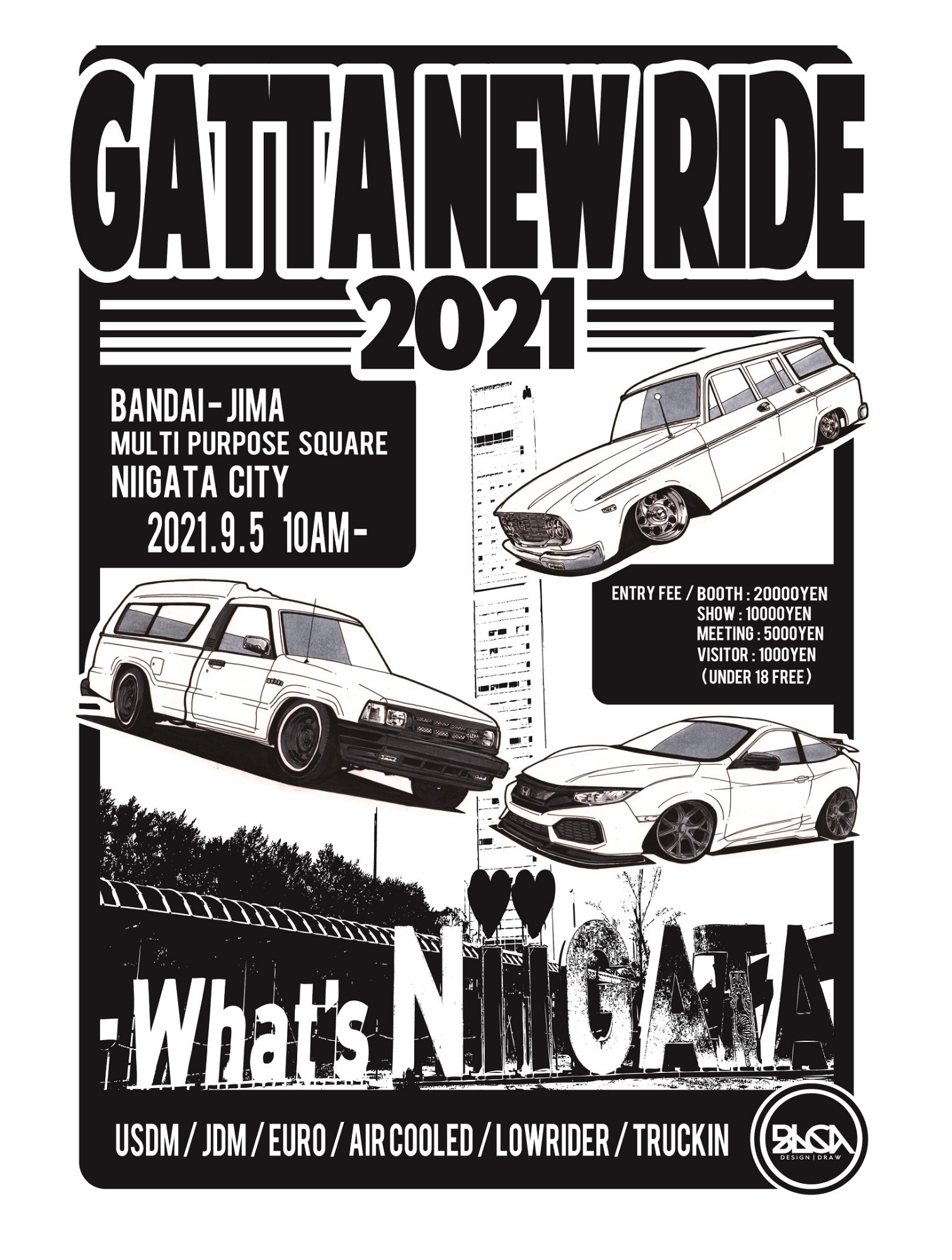 Gatta New Ride 21 21年9月5日 日 新潟県 万代島多目的広場 大かま